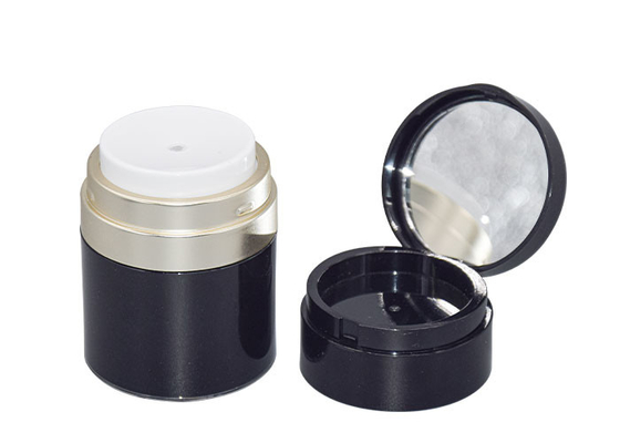 CC Cream Acrylic Airless Jar With Mirror Cosmetic Pump Packaging