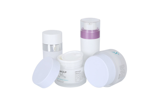 Acrylic Round Skincare Set Lotion Bottle 50g Cream Jar Packaging