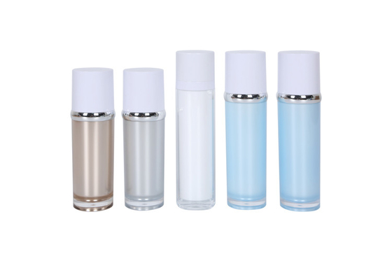 150ml PMMA Cosmetic Pump Bottle With Face Cream Jar Daily Skincare Set