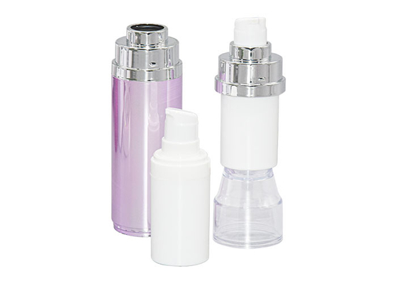 Round AS Airless Bottle Double Ended Cosmetic Packaging 30ML