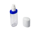 80ml Oval Lotion Cosmetic Pump Bottle Set With 25 / 45g PETG Jar