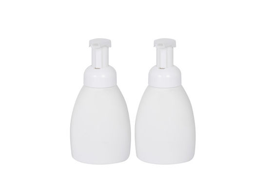 Oval 250ml PET Foamer Pump Bottle Facial Cleansing Soap Foaming Bottle