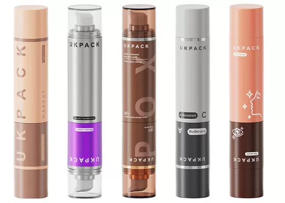 Double Head Detachable Airless Bottle