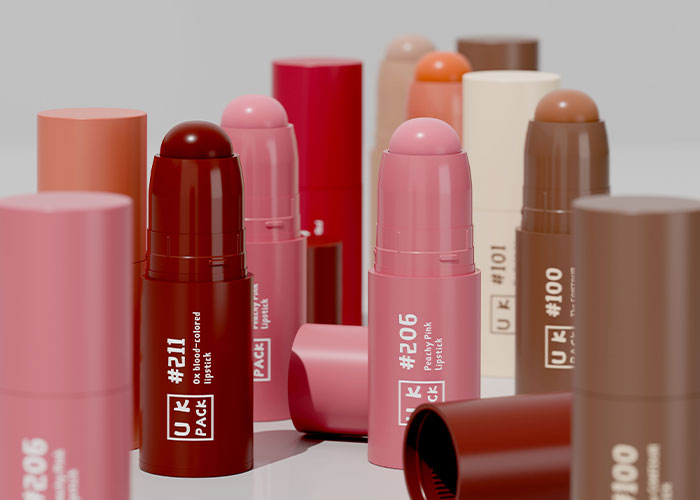 Round Tube Lipstick Packaging Lip Balm