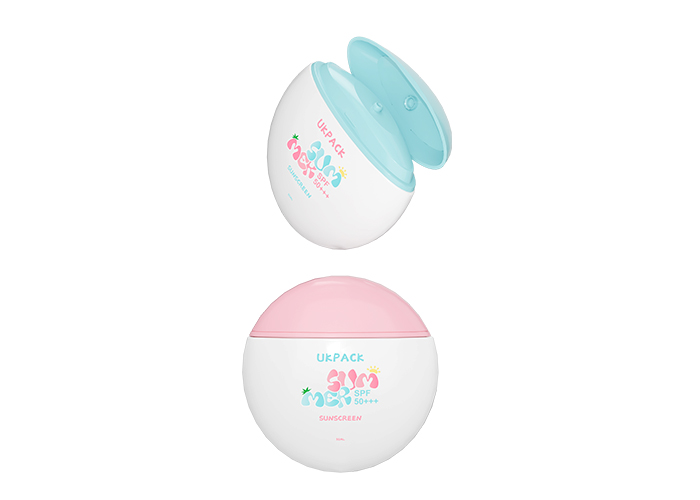 50ml Round Flip-Top Tottle Bottle