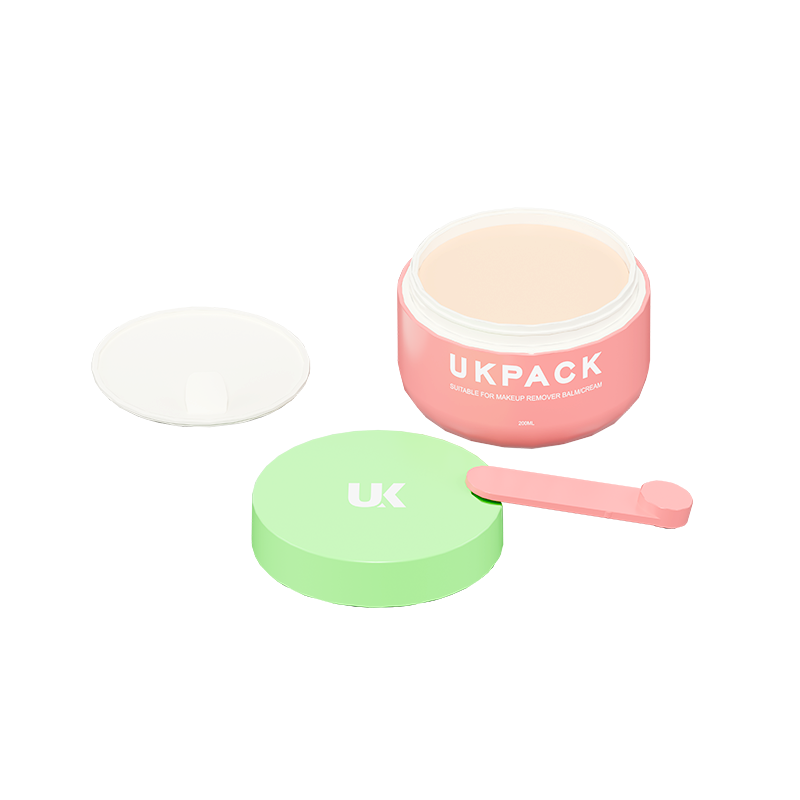 Curved Cream Jar (12ml&ndash;200ml) with Spatula