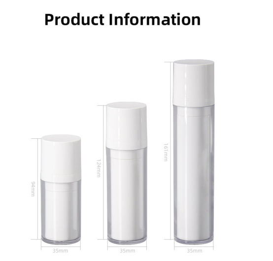 latest company news about Airless bottle refillable system design0