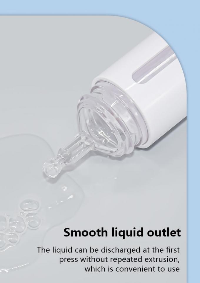 Rose Gold Dropper Bottle White Cosmetic Empty 15ml For Hair Eye Face 4