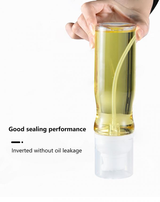 Odorless Cooking Oil Spray Bottle Rotating Nozzle PET 250ml 5