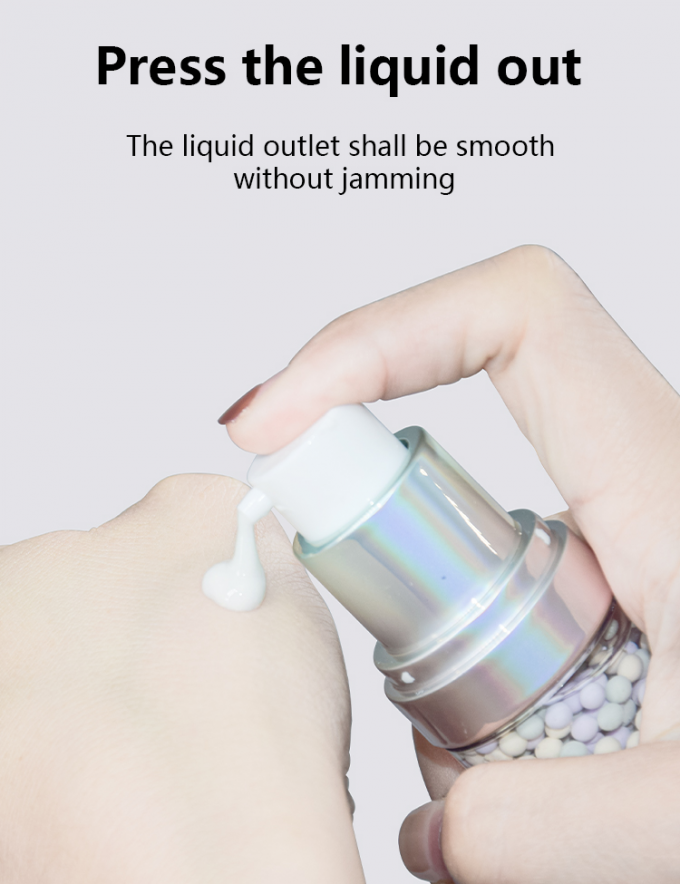 30ml PET Airless Lotion Bottle Skin Care Packaging Lotion Sunscreen Essence Bottle UKA83 2