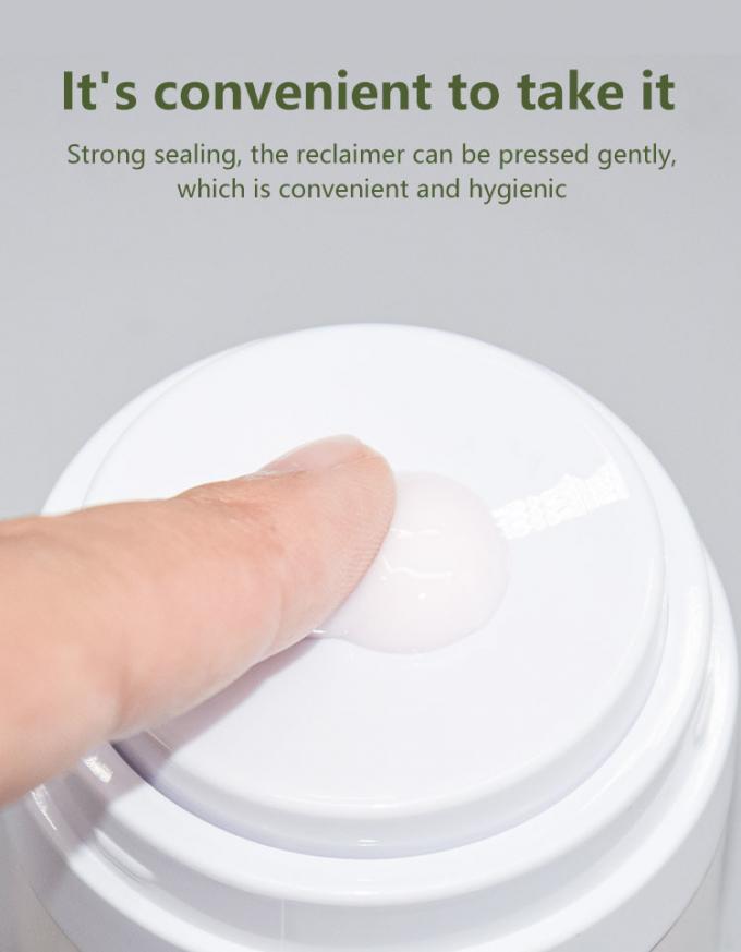 Acrylic Airless Cream Jar With Pressed Pump For BB / CC / DD Cream Packaging 2