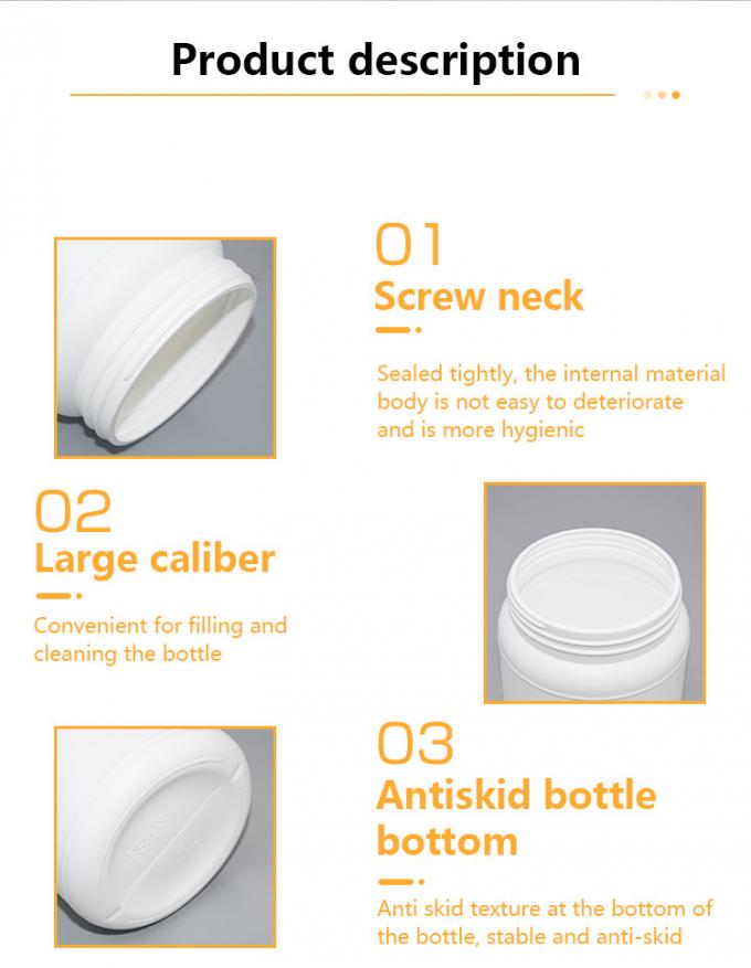 15ml 30ml Kitchen Square Head Sauce Dispenser Pump With 1700ml HDPE Container 3