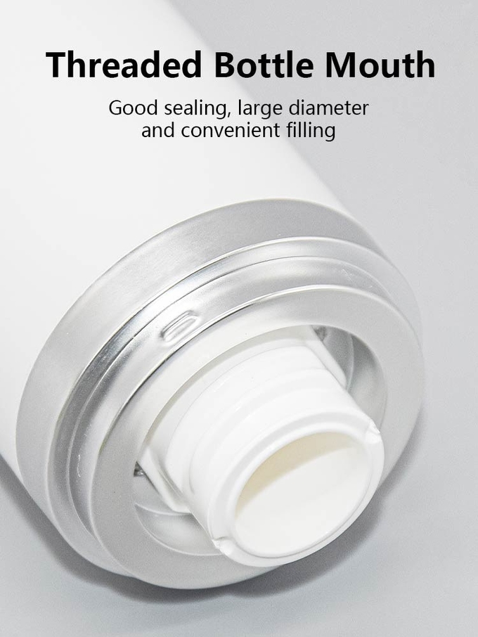 Color Custom Acrylic PP Plastic Airless Pump Bottles 15ml 30ml Capacity 1