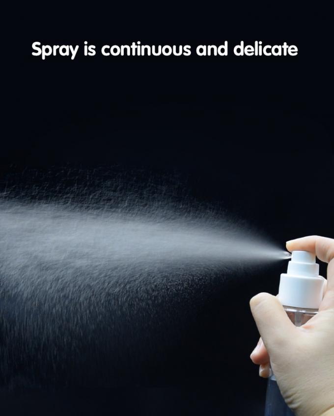 Custom Fine Mist 100ml Cosmetic Spray Bottle PET Makeup Setting Packaging Container 1