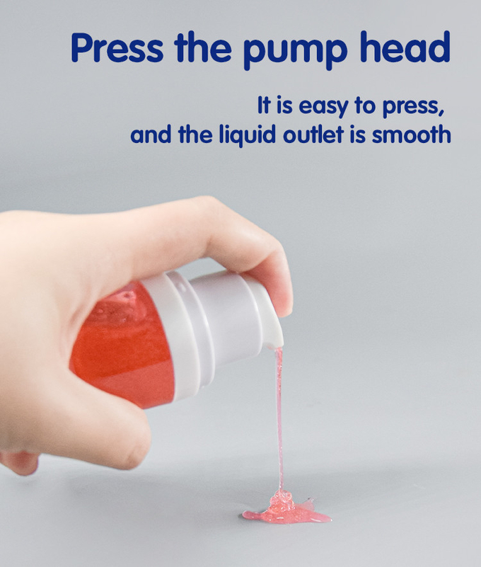 30ml/50ml Customized Color Ingle Layer Vacuum Bottle Cosmetic Packaging AS Airless Bottle UKA71 2