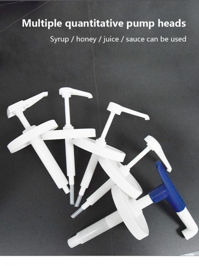 2500ml PE Container Sauce Honey Syrup Pump Dispenser Leak Proof For Kitchen 3