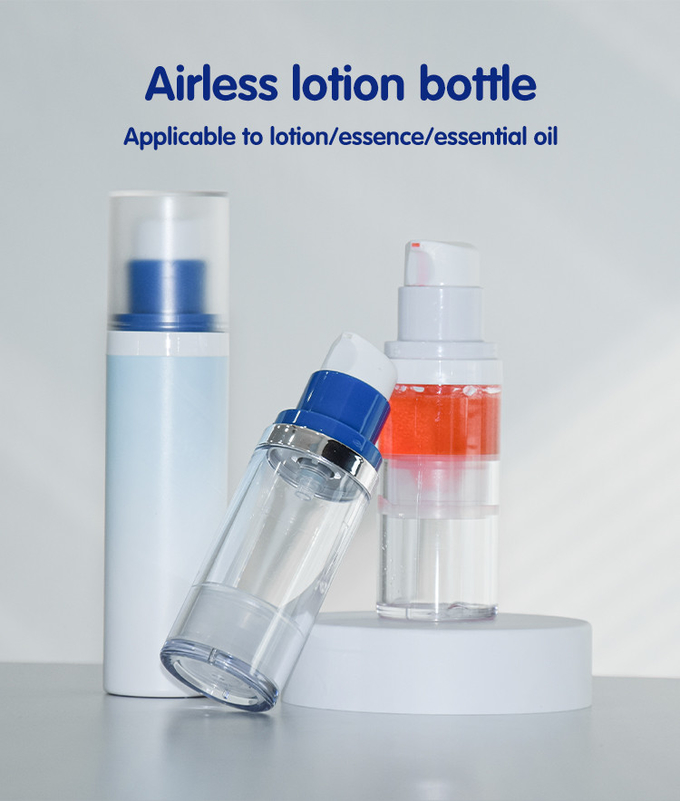 AS Airless Pump Bottle 30ml 50ml Skin Care Packaging For Lotion Face Cream UKA71 3