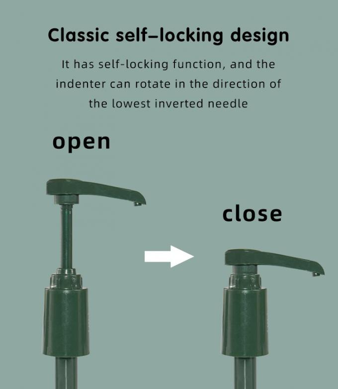 UKS10 Long Closure Syrup Dispense Pump Match 33mm Neck Glass Bottle 5ml 8ml 10ml 0