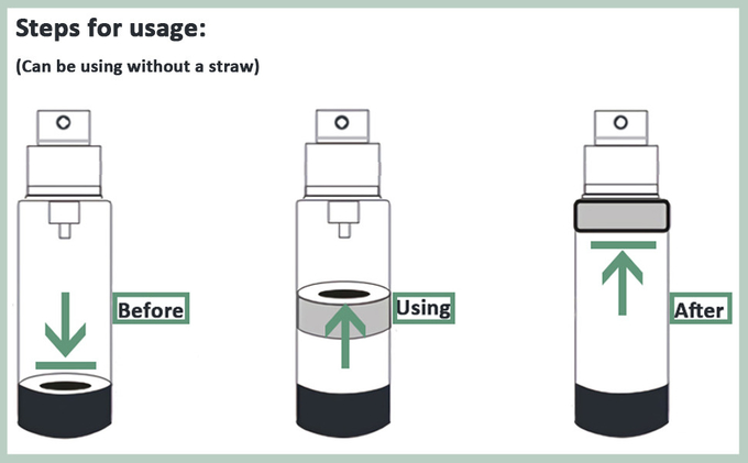 20ml 35ml Airless Vacuum Pump Bottle With Black Cap 2