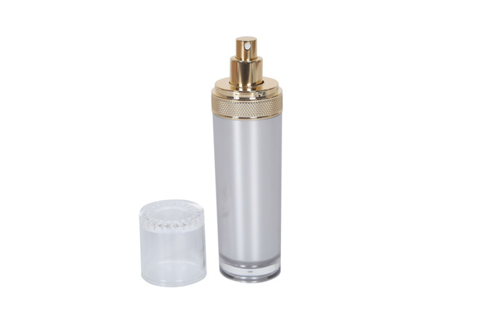 Travel Skin Care Set 30ml Cylinder Cosmetic Pump Bottle 50g Facial Treatment Cream Jar 0
