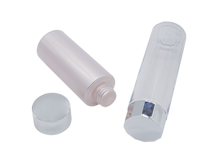 125ml 170ml Screw Cap PET Lotion Bottle For Makeup Remover Cosmetic Cleanser