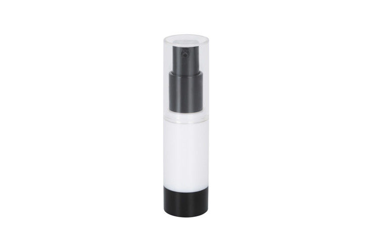 20ml 35ml Airless Vacuum Pump Bottle With Black Cap