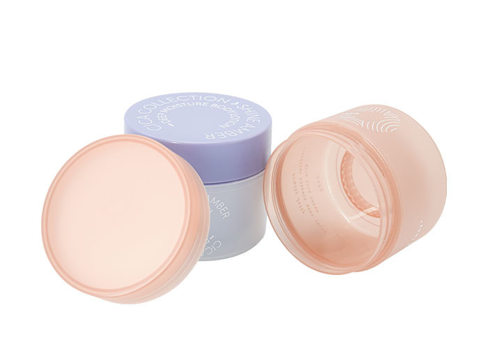 Frosted Pp Body Lotion 200/250g Plastic Cream Jar With Lid
