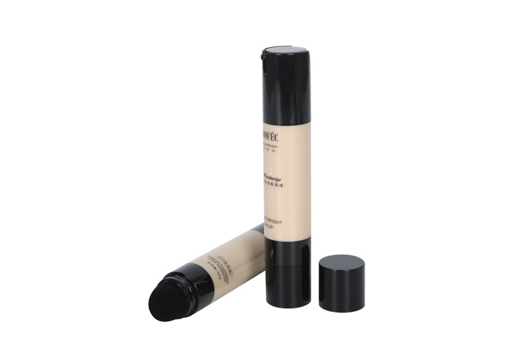 Customized Color 30ml Glass Airless Pump Liquid Foundation Bottle Cosmetic Packaging Container