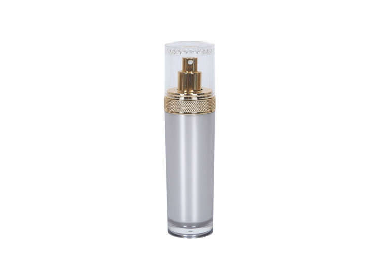 Travel Skin Care Set 30ml Cylinder Cosmetic Pump Bottle 50g Facial Treatment Cream Jar
