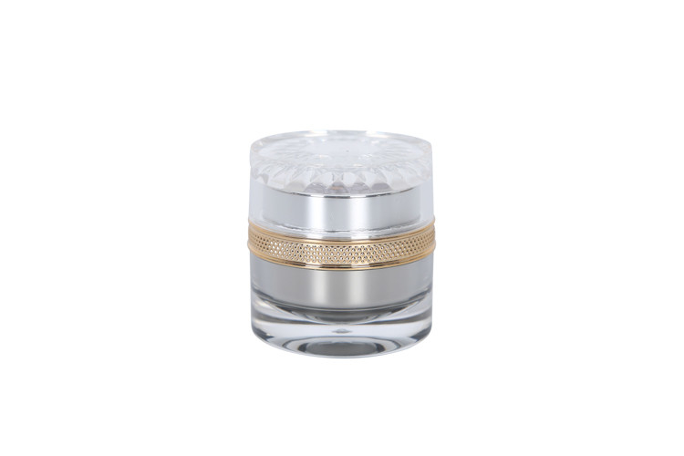 Travel Skin Care Set 30ml Cylinder Cosmetic Pump Bottle 50g Facial Treatment Cream Jar